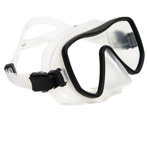 Μάσκα Θαλάσσης Tech-Pro Odin Διάφανο Μαύρο image 0