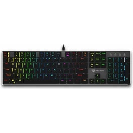 Meetion MK80 Gaming Ενσύρματο Μηχανικό Πληκτρολόγιο με Custom διακόπτες και RGB φωτισμό (US)
