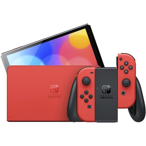 Nintendo Switch OLED Model Mario Red Edition Super Mario Bros. Wonder Bundle image 2