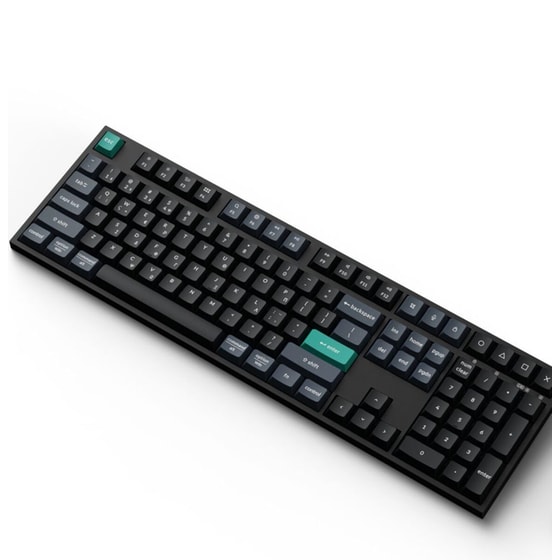 Keychron B36 Gaming Ασύρματο Πληκτρολόγιο (GR) Deep Black image 1