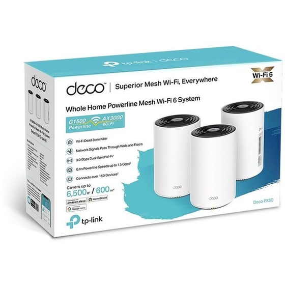 TP-Link Deco PX50 Access Point Wi‑Fi 6 Dual Band (2.4 & 5 GHz) 2402Mbps - 3τμχ image 7