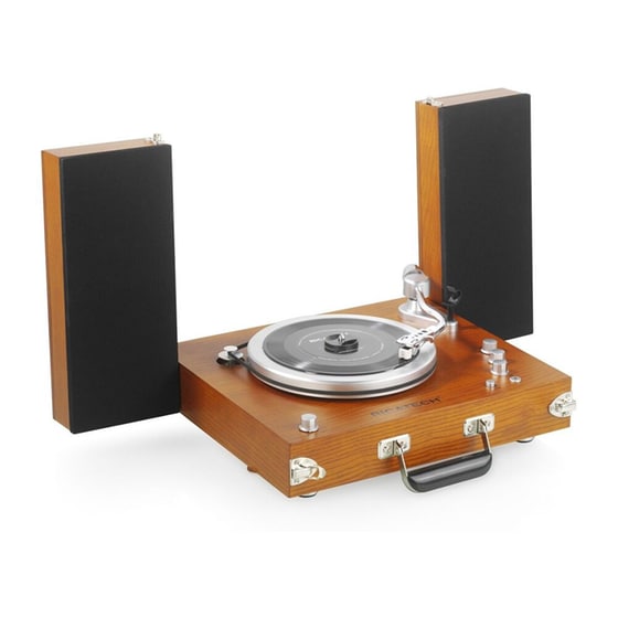 Πικάπ USB Ricatech Wooden RTT99 Καφέ image 1