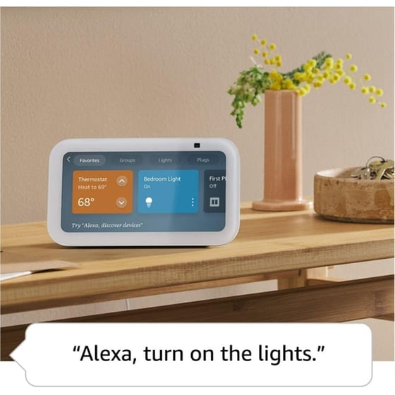 Smart Display Hub Amazon Echo Show 5 3nd Generation - Cloud Blue image 3