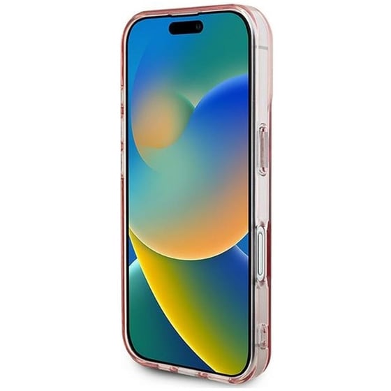 Θήκη Apple iphone 16 - Guess Iml Rhinestones - Ροζ image 3