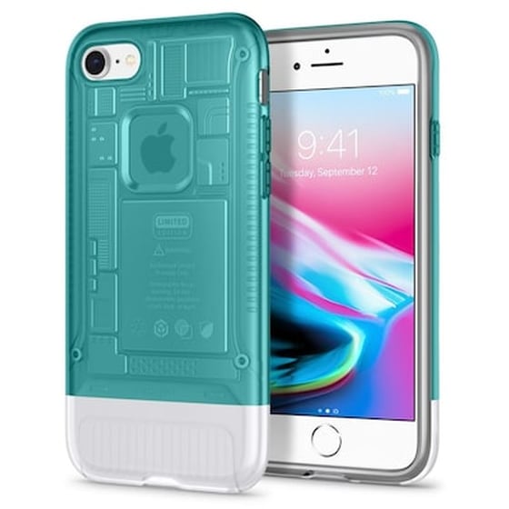 Spigen Θήκη Classic C1 - 10th Anniversary Limited Edition - Iphone 8 Plus / 7 Plus - Bondi Blue image 0