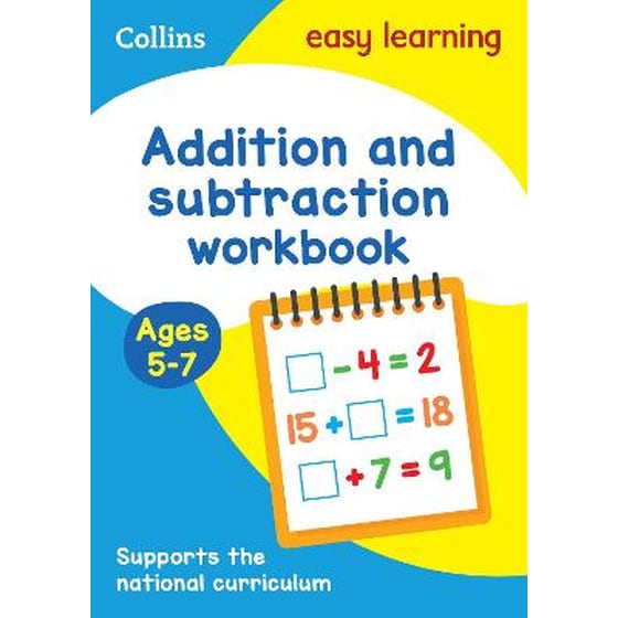 Addition and Subtraction Workbook Ages 5-7 image 0