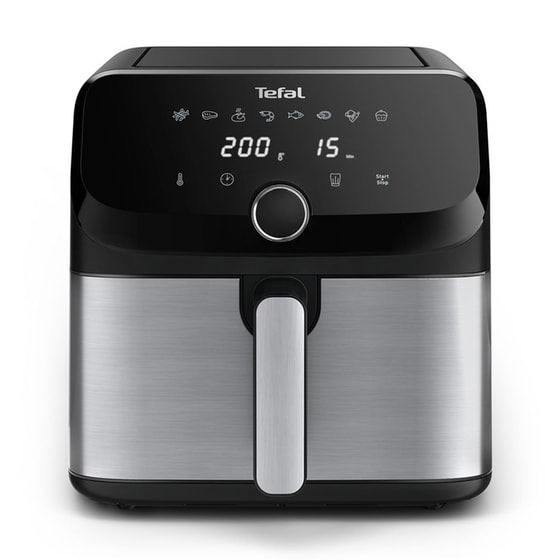 TEFAL MEGA EY855D10 2000 W 7.5 L Μαύρη Φριτέζα Αέρος image 0