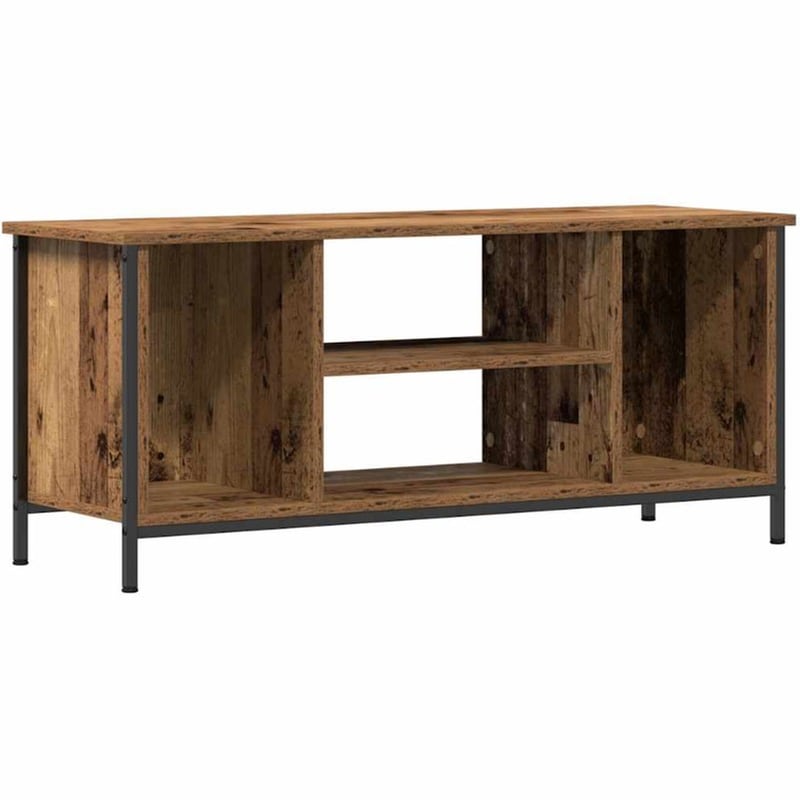 Έπιπλο Τηλεόρασης VidaXL 102 x 35 x 45 cm - Παλαιωμένο Ξύλο