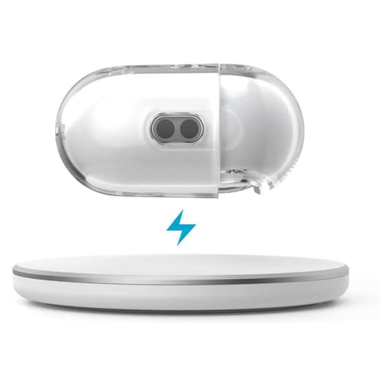 Θήκη Ακουστικών Speck Presidio για Apple AirPods 1st Gen/2nd Gen - Clear/Bright Silver image 3