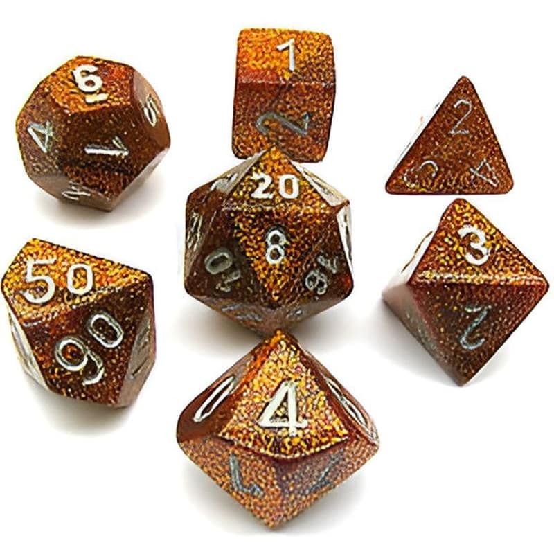 CHESSEX Chessex Glitter - Gold/Silver CHESSEX