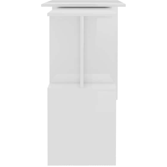Γραφείο Γωνιακό VidaXL από Μοριοσανίδα 200x50cm - Λευκό image 5