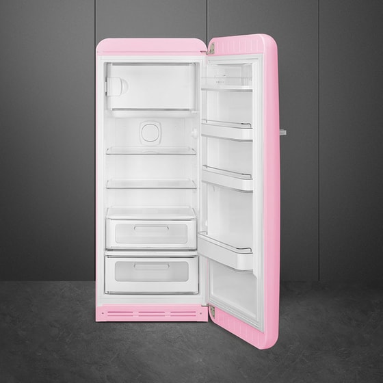 SMEG FAB28RPK6 270 Lt Ροζ Ψυγείο Μονόπορτο image 2