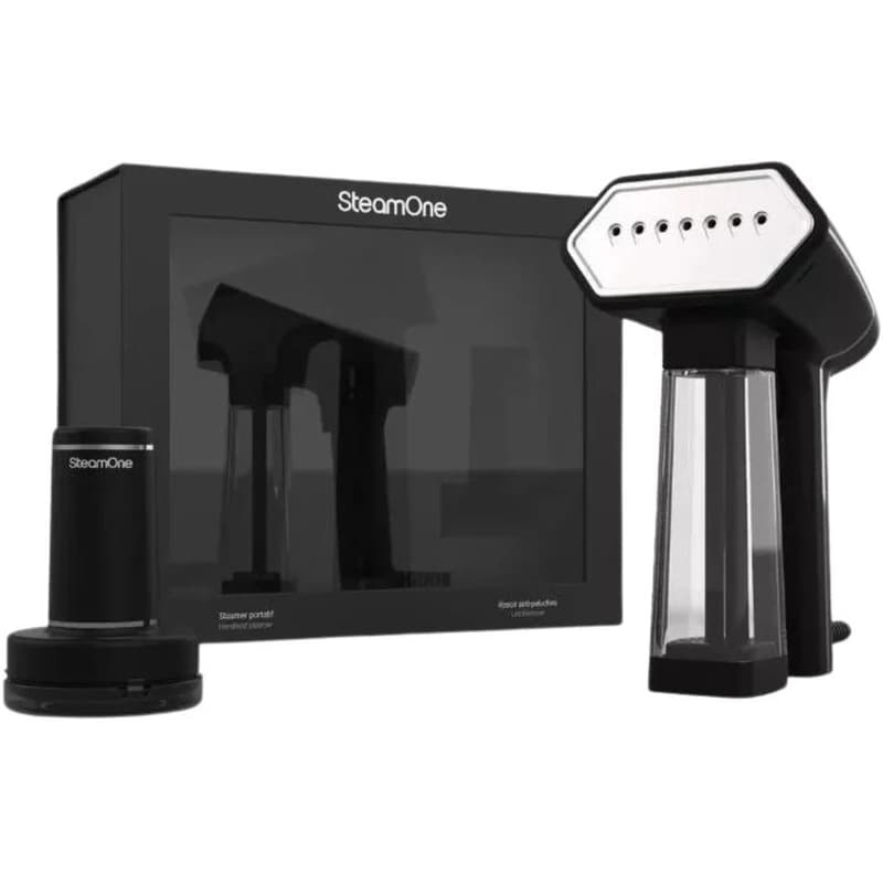 STEAMONE SN200B LINT REM RP10B Μαύρο Σίδερο Ατμού και Αποχνουδωτής