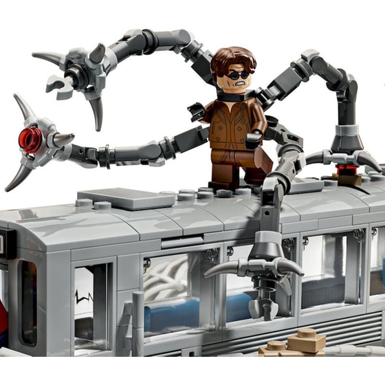 LEGO® ǀ Marvel Σκηνή στο Μετρό – Σπάιντερ-Μαν vs. Ντοκ Οκ (76321) image 1
