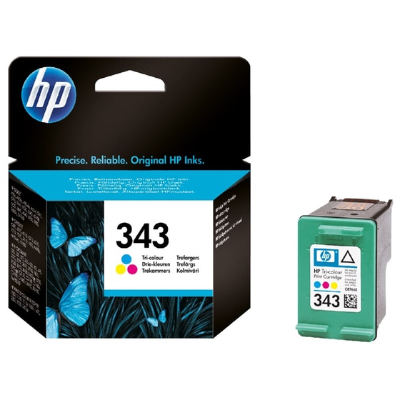 HP 343 Πολλαπλό Μελάνι Εκτυπωτή C8766EE image 1