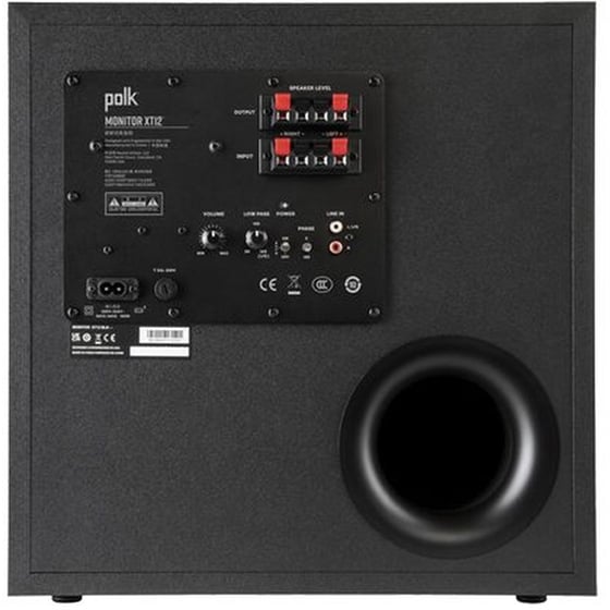 Polk XT12 Subwoofer 100W - Μαύρο image 4