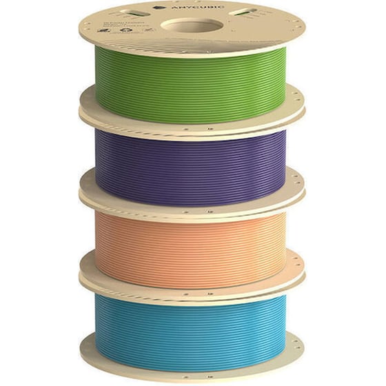 Νήμα 3D Εκτυπωτή Anycubic 1kg (4 τεμάχια) - Πολύχρωμο image 1