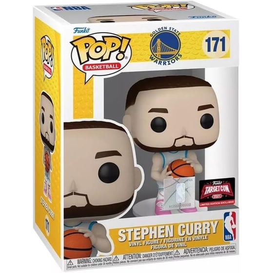 Funko Pop! Basketball - Golden State Warriors - Stephen Curry #171 image 1