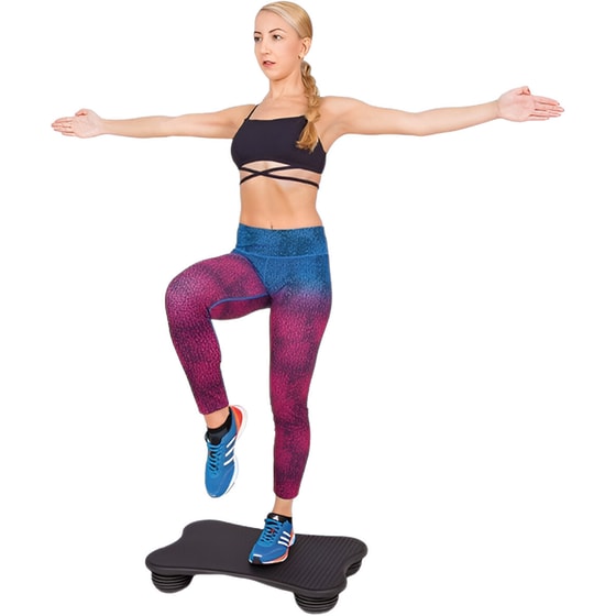 Δίσκος Ισορροπίας Amila Rectangular Balance Board 81796 60 cm - Μαύρο image 1