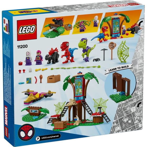 LEGO® Marvel Spidey and Gobby's Raptor Battle at Tree House HQ (11200) image 6