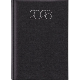 Ημερολόγιο Ημερήσιο 2026 Θεοφύλακτος 12M Cotton Μαύρο