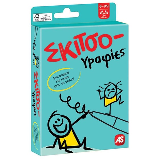 Παιχνίδι Με Κάρτες Σκιτσογραφίες (AS Company) image 4