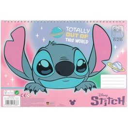 Μπλοκ&nbsp;Ζωγραφικής&nbsp;&&nbsp;Αυτοκόλλητα Gim&nbsp;40Φ. Stitch