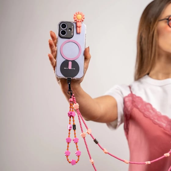 Case&Me Bijoux Bracelet Λουράκι Καρπού για Universal smartphone - Flower 1 image 2