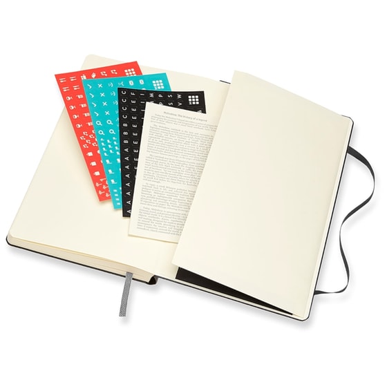 Ημερολόγιο 2021 Moleskine 12Μ Ημερήσιο Large Black Hard image 3