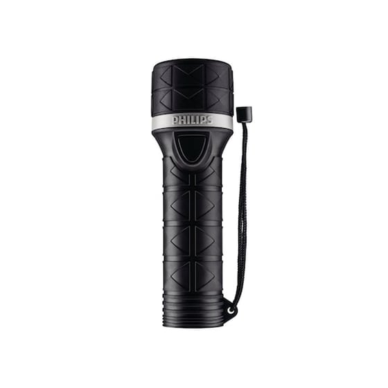 Philips Φακός Από Αλουμίνιο Led 0.5w Με Αντοχή Στην Υγρασία Για Ορατότητα Εως 120m Από Καουτσούκ Σε Μαύρο Χρώμα, Sfl5250 image 0