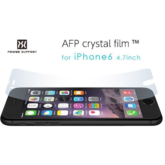 Μεμβράνη οθόνης iPhone 6/6S - Power Support AFP Crystal Film PYC-01 - 2 τεμ image 1