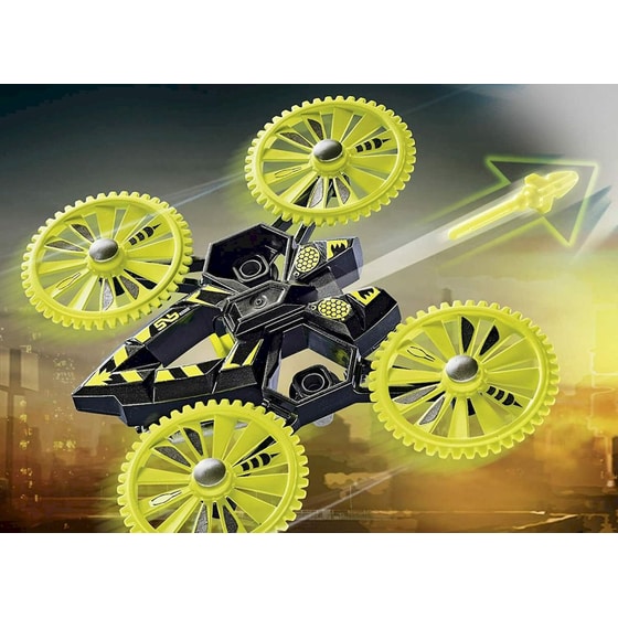 PLAYMOBIL® City Action Καταδίωξη Drone Από Αστυνομικό Τζετ (70780) image 1