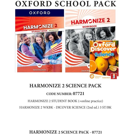 Harmonize 2 Science Pack -07721 (A1-A2) image 0