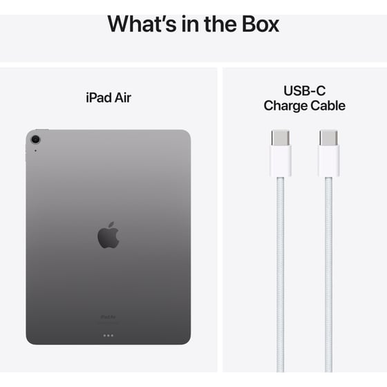 Apple iPad Air 13" 2024 (6th Gen) 128GB Wi-Fi - Space Gray image 9