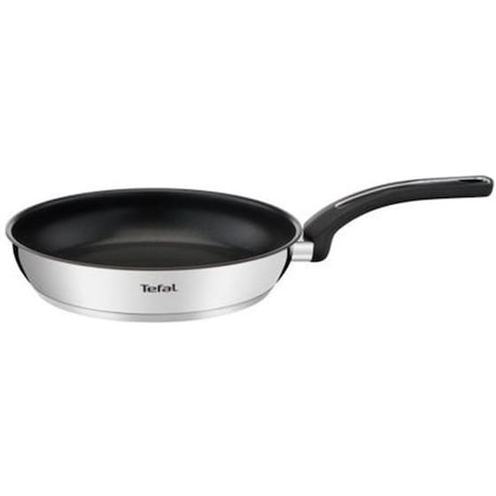 Αντικολλητικό Τηγάνι TEFAL EMOTION από Ατσάλι 24 cm Inox image 3