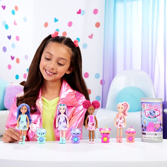 Κούκλα Barbie Chelsea Pop Reveal Bubble Tea Doll image 4