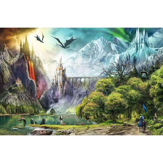 Παζλ Ravensburger Δράκοι (3000 Κομμάτια) image 1
