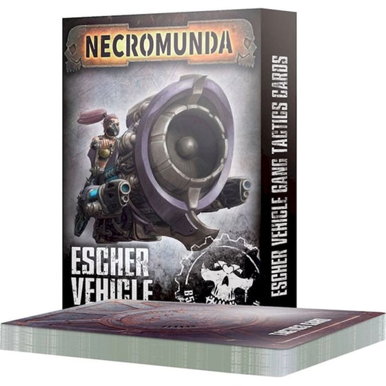 Necromunda - Escher Vehicle Gang Tacitcs Cards (Games Workshop) image 1