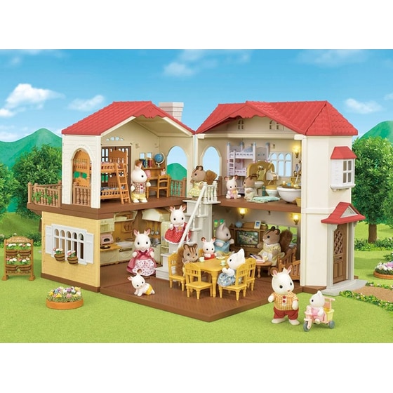 Παιχνίδι Μινιατούρα Sylvanian Families: Σπίτι στο Χωριό με Κόκκινη Σκεπή - Red Roof Country Starter Home (5302) image 4