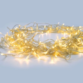 Χριστουγεννιάτικα Λαμπάκια Aca Decor 180 LED 6m με 8 Προγράμματα - Λευκό Θερμό