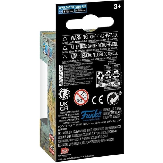 Funko Pocket Pop! Keychain Animation - One Piece - Roronoa Zoro image 2