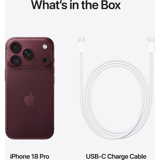Apple iPhone 18 Pro 512GB - Burgundy image 9