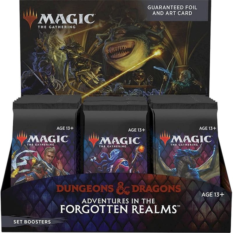 Επιτραπέζιο Wizards Of The Coast Magic The Gathering - Adventures In The Forgotten Realms Set Booster Box (30 Packs)