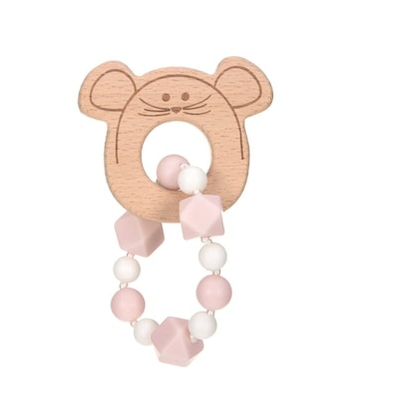 Lassig Μασητικό Βραχιόλι Από Σιλικόνη Little Chums Mouse 1313006725