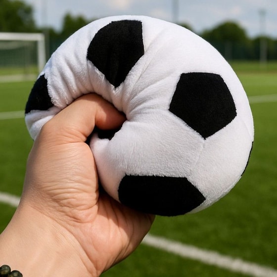 Λούτρινο i-Total Squishy Plush Football 14cm image 1