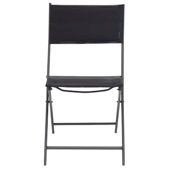 Vidaxl Καρέκλες Εξωτερικού Χώρου Πτυσσόμενες 2 Τεμ. Ατσάλι/textilene image 3