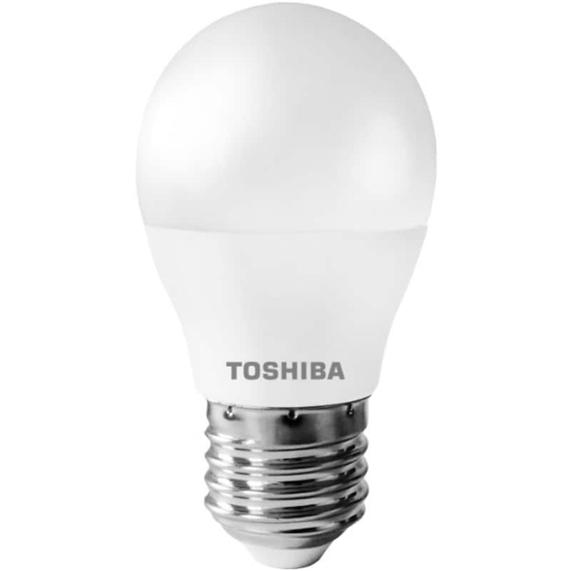 TOSHIBA Λάμπα LED Toshiba G45 E27 7W 4000K - Φυσικό Λευκό