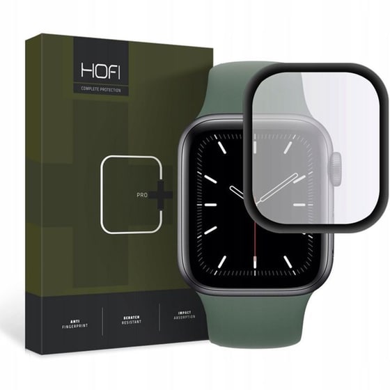 Προστασία Οθόνης Hofi Glass Pro+ για Apple Watch 40mm - Black image 0