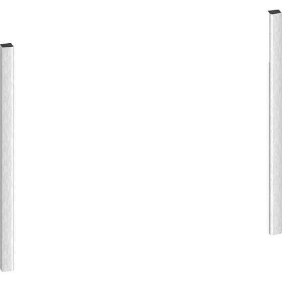NEFF ZC045MY0 Flex Design Kit για Εντοιχιζόμενη Καφετιέρα 45 cm - Metallic Silver image 0