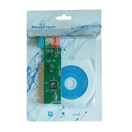 Κάρτα Ήχου Powertech PCI To 6 Channel Audio Chipset ES1938S PCI image 1
